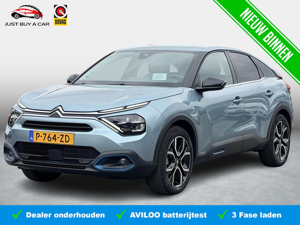 Citroën E-C4 Live 50 kWh SOH 92,8% | Winterpakket | Head-Up | Keyless | 180° Camera | Dodehoek | 18” LM | 1e Eigenaar | Dealeronderhouden |