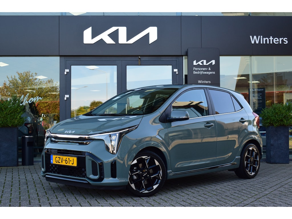 Kia Picanto 1.0 DPI GT-Line 5p. | Schuif-/ Kantel Dak | Navigatie | Camera | Sensoren | LED | Keyless | Tot 10Jr. Kia-Garantie |