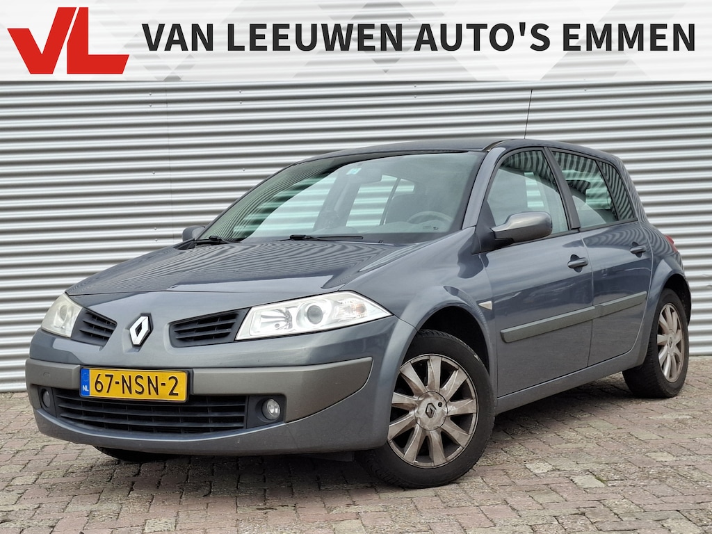 Renault Megane 1.4-16V Authentique | Nieuw Binnen! | APK 28-04-2027 | Leder | Airco