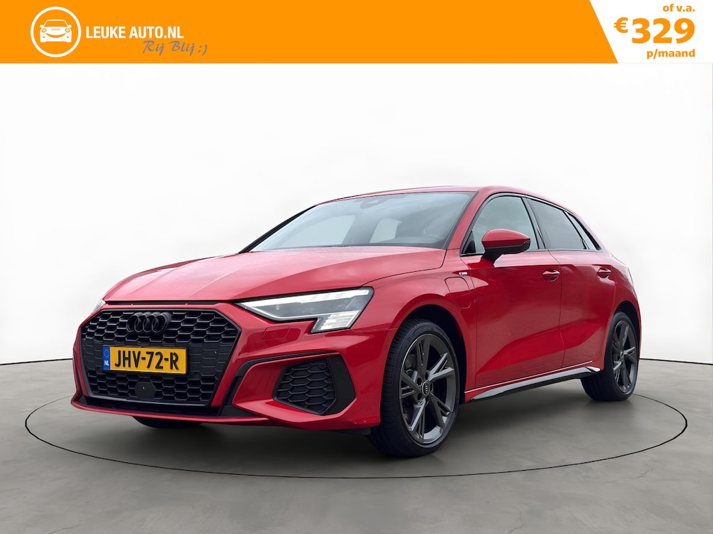 Audi A3 Sportback 40 TFSI e 204PK 2X S-Line Camera Keyless Black Pakket