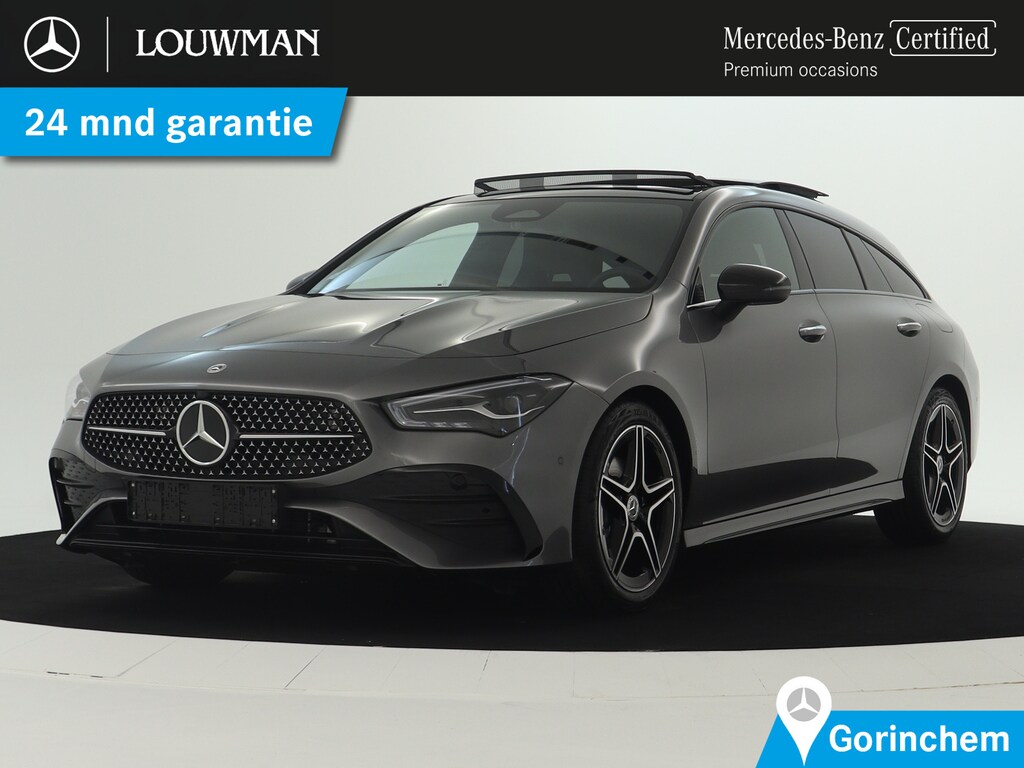 Mercedes-Benz CLA Shooting Brake 180 Star Edition AMG Line LIMITED | Trekhaak | Nightpakket | Parkeerpakket met achteruitrijcamera | Verwarmde stoelen vooraan | Antidiefstalpakket GUARD 360° Plus | EASY PACK achterklep | KEYLESS-GO |