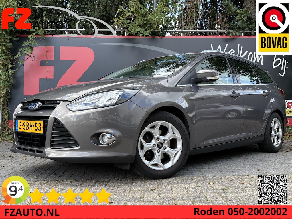 Ford Focus Wagon 1.0 EcoBoost Titanium - Navigatie - Trekhaak - Climate Control - Nieuwe Distributieriem!