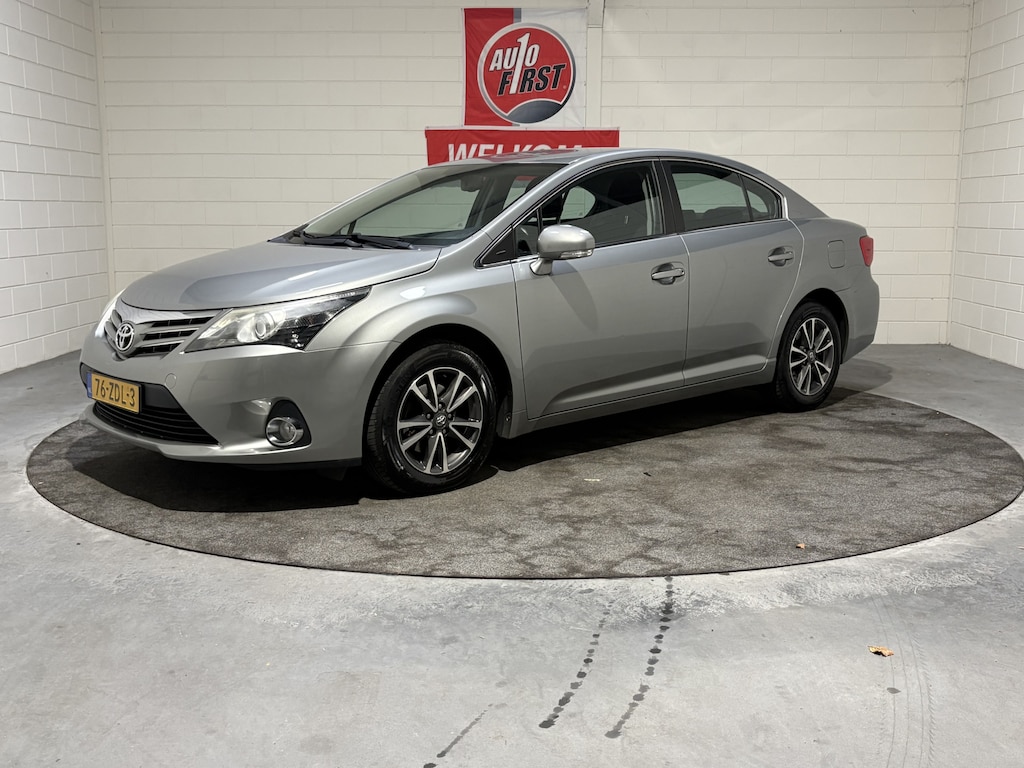 Toyota Avensis 1.8 VVTi Business, Dealer onderhouden, Camera, Clima, Cruise, Navi, Blue tooth, Prijs incl. apk, beurt en 3 maanden garantie