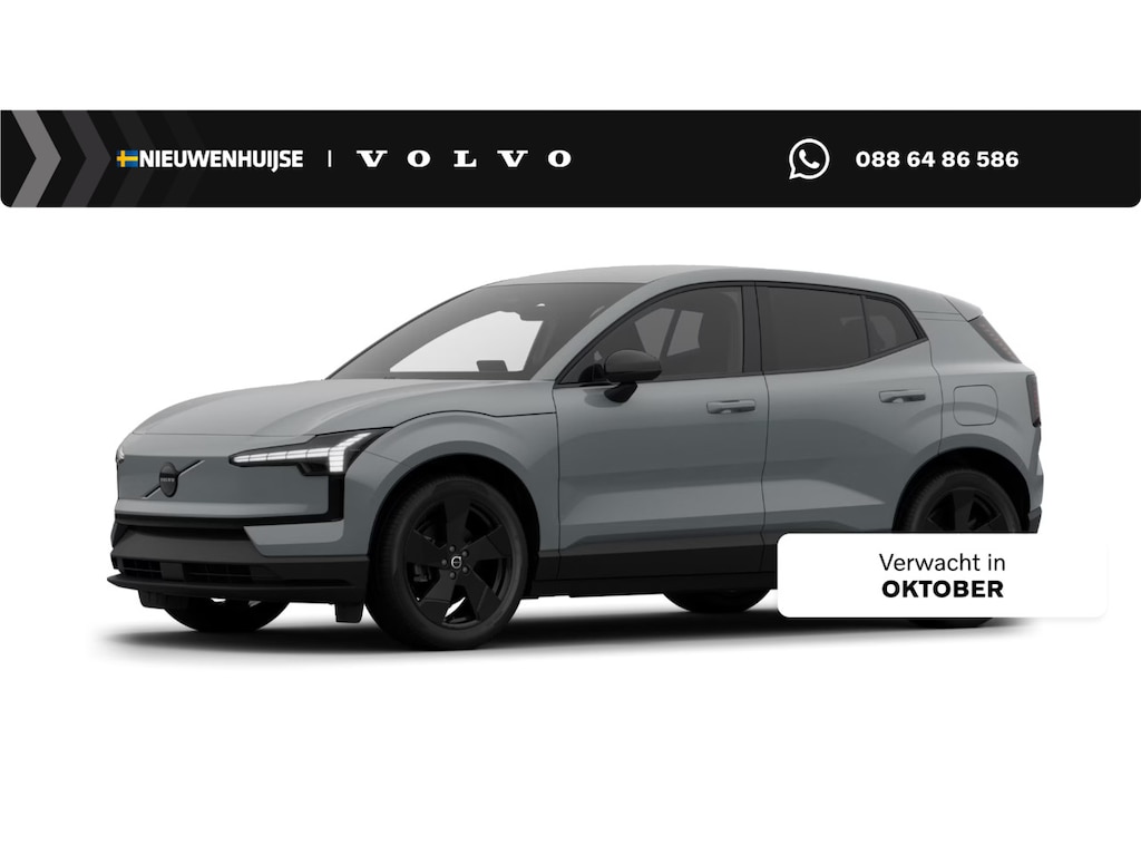 Volvo EX30 P5 Long Range Plus Black Edition Europa 69 kWh | Black Interieur | Harman Kardon | Power Seats | Stoel en Stuurverwarming | Keyless Entry | Donker Glas |