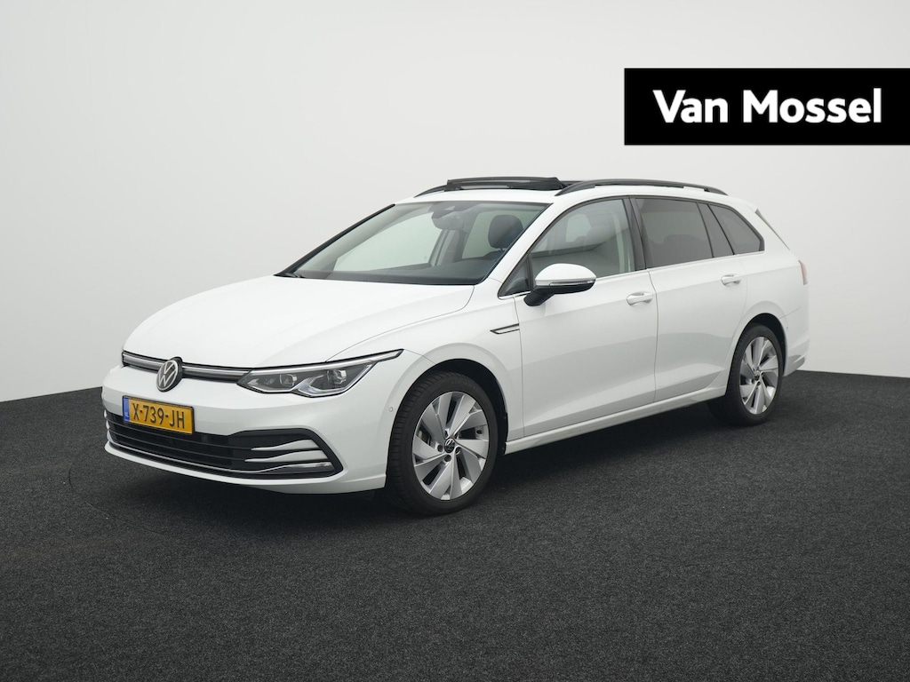 Volkswagen Golf Variant 1.5 eTSI Business AUTOMAAT | PANORAMADAK | SPORTSTOELEN | ADAPTIEVE CRUISE | STOEL & STUURVERWARMING | MEMORY | ELEKTRISCHE STOEL | NAVIGATIE | APPLE CARPLAY | PDC | 12 MAANDEN BOVAG GARANTIE |