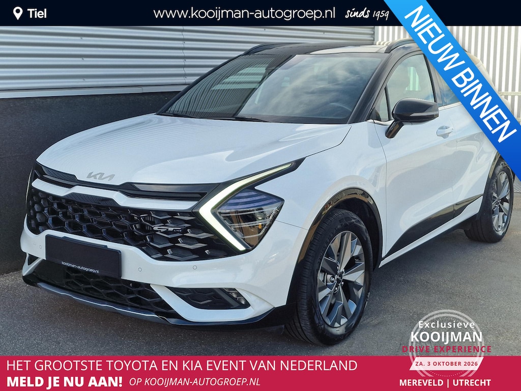 Kia Sportage 1.6 T-GDi Hybrid GT-Line Schuif/kanteldak, Dodehoekdetectie, Stoel- & Stuurwiel verwarming, Navigatie, Elek. bestuurdersstoel,