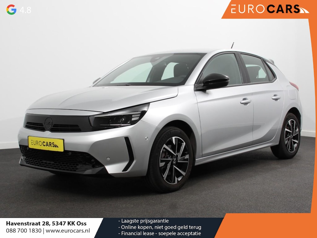 Opel Corsa 1.2 Turbo Hybrid 100pk GS Automaat Navigatie Apple Carplay/Android Auto Camera Parkeersensoren Cruise Control Dodehoek assistent Airco Lichtmetalen velgen Virtual Cockpit