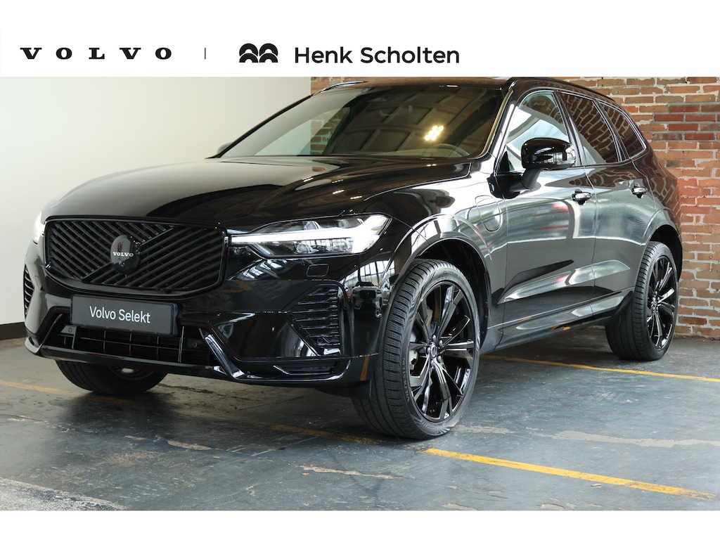 Volvo XC60 2.0 T6 Plug-in hybrid AWD Ultra Black Edition | Panoramadak | Trekhaak | Luchtvering | Verwarmbare voorstoelen | achterbank en stuurwiel | Head-up display | 360° Parkeercamera | Premium audio by Harman Kardon | Apple carplay/Android auto