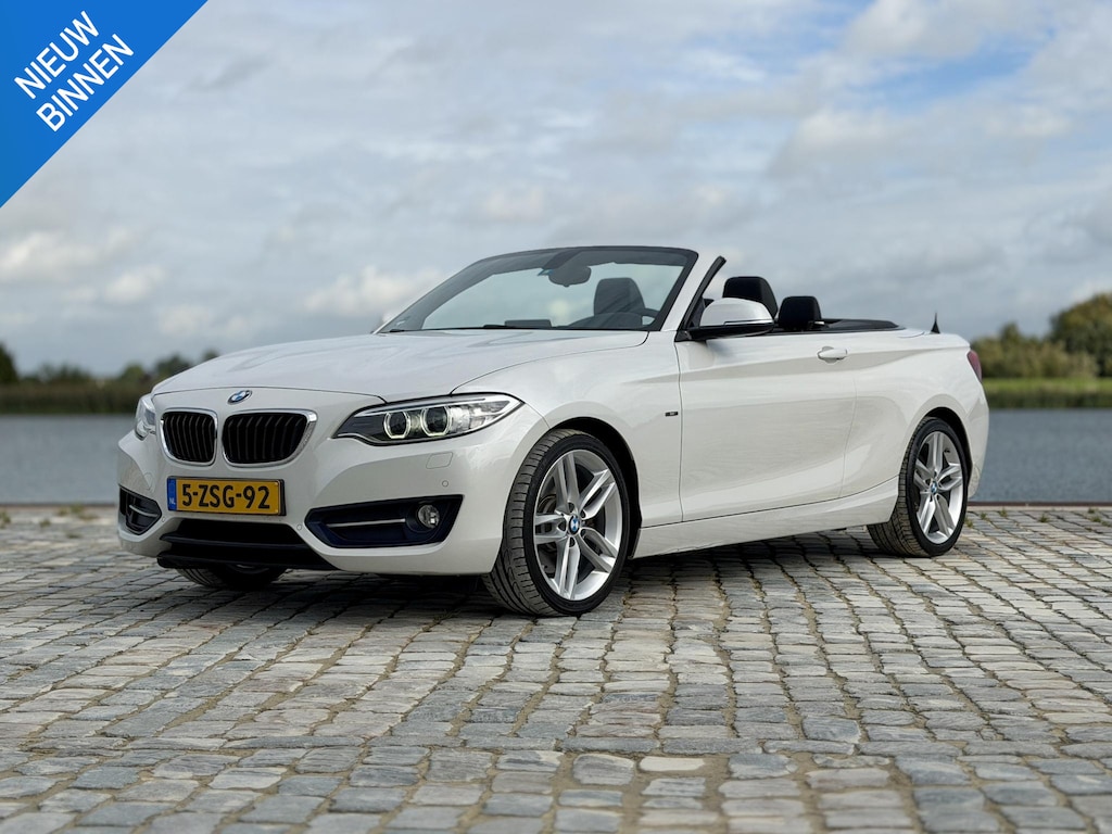 BMW 2-Serie Cabrio 228i High Executive 245 PK!|Carplay|M-Sportstuur