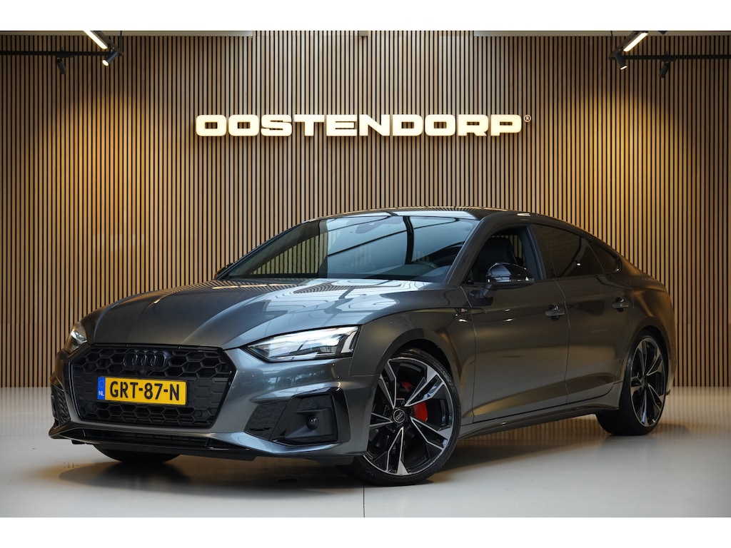 Audi A5 Sportback 40TFSI/204pk S-Line Competition Automaat|2022|20"LMV|LED|Virtual Cockpit|Cruise|Clima|PDC+Assist+360Camera|DAB|Carplay/AndroidAuto