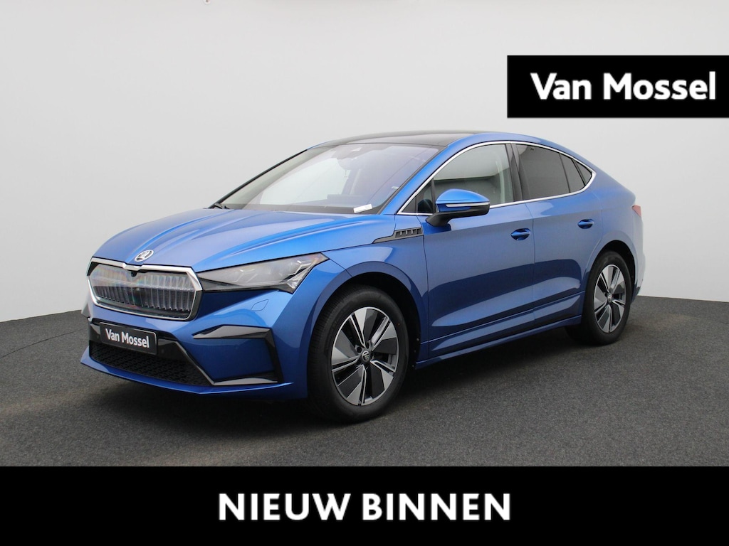 Skoda Enyaq Coupé iV 80 |SOH 95,78% | PANORAMADAK | STUURVERWARMING | STOELVERWARMING | HEAD-UP DISPLAY | CANTON | MEMORY STOELEN | ACHTERUITRIJCAMERA |