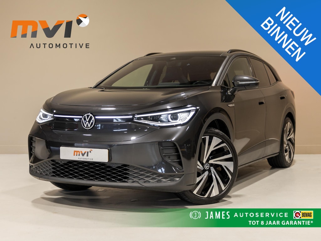 Volkswagen ID.4 Max 77 kWh SOH 91% / 204pk / Panorama dak / Trekhaak / Kuipstoelen / Elektrische stoelverstelling /