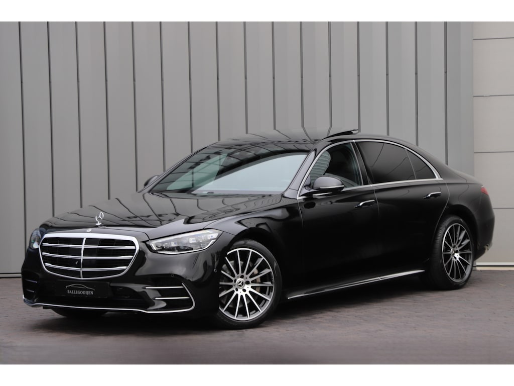 Mercedes-Benz S-klasse 400d AMG 4MATIC Lang | 331PK | Luchtvering | Massage | Head-up | Keyless-go | Distronic+ | Leder exclusief | 2021.