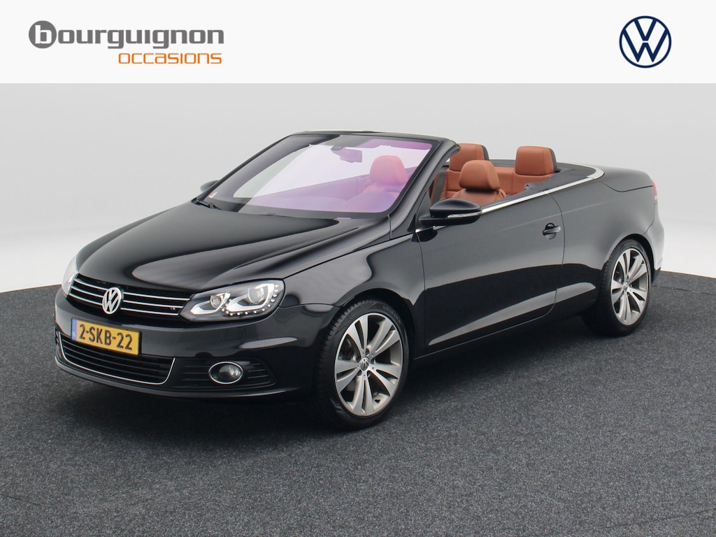 Volkswagen Eos 1.4 TSi Highline | Cruise Control | Bruin Leder | Stoelverwarming | 18 Inch