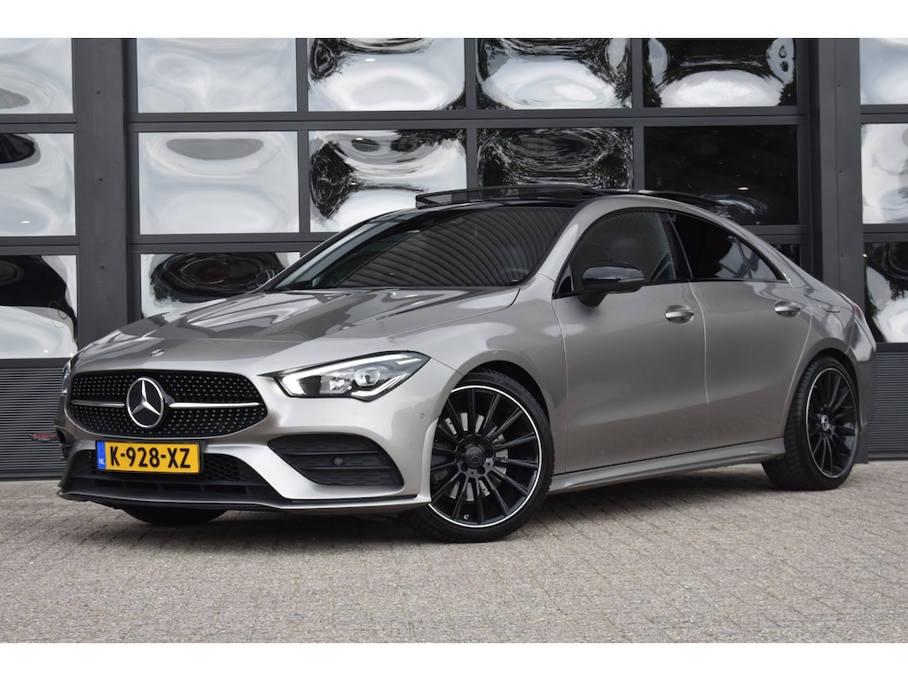 Mercedes-Benz CLA 220 Premium Plus '19 LED Pano AMG Pakket Navi Clima Cruise Inruil mogelijk