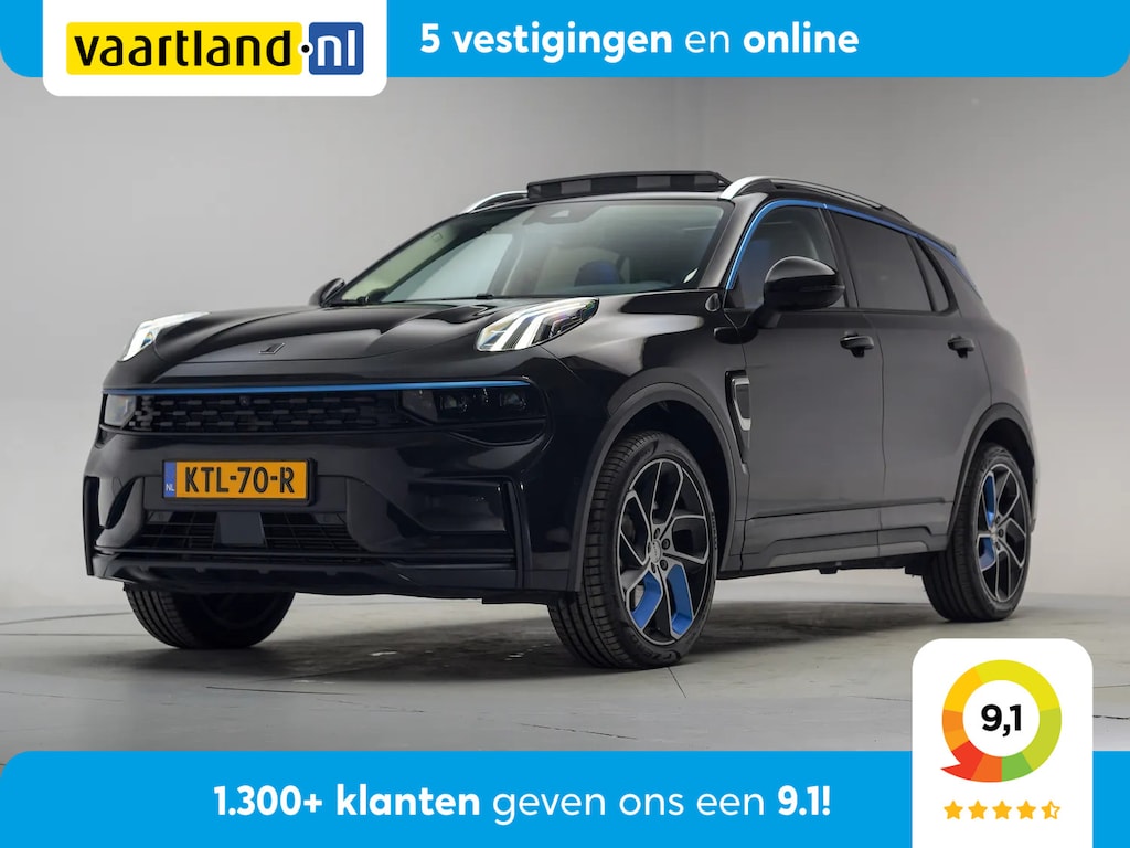 Lynk & Co 01 1.5 PHEV MY22 Zwart [ Panorama Apple/Android 360°cam Stoelverwarming ]