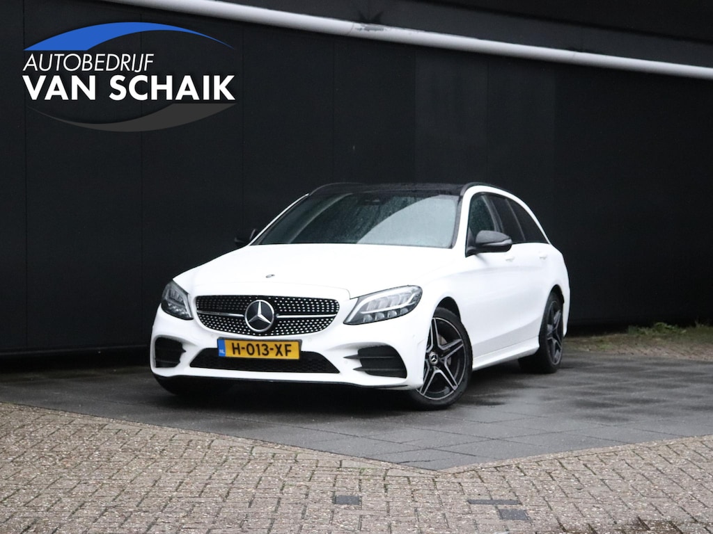 Mercedes-Benz C-klasse Estate 220 d 4MATIC AMG | LEDER | MEMORY | PANO-DAK | TREKHAAK | BURMESTER | CAMERA | NAVI | CRUISE |