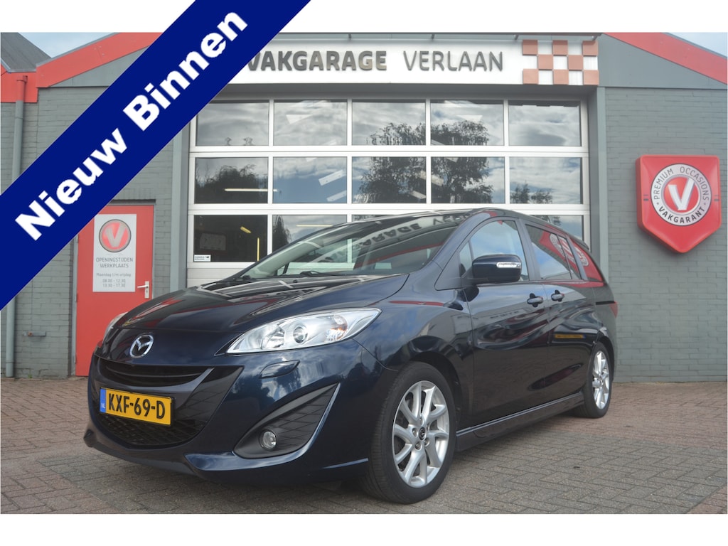 Mazda 5 2.0 Silver Edition 12 mnd. gar.Trekhaak Xenon
