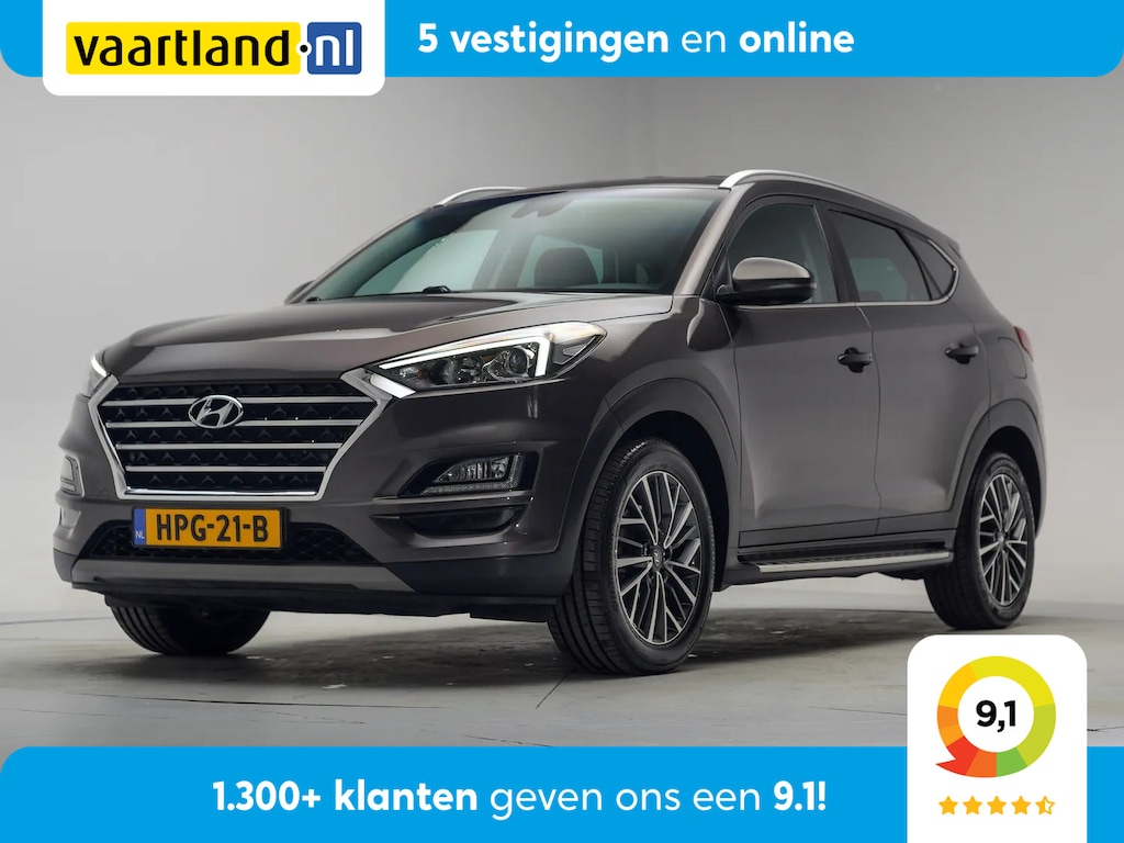 Hyundai Tucson 1.6 T-GDI Premium Aut [ Navi Apple/Android Camera Leder Clima Stoelverwarming ]