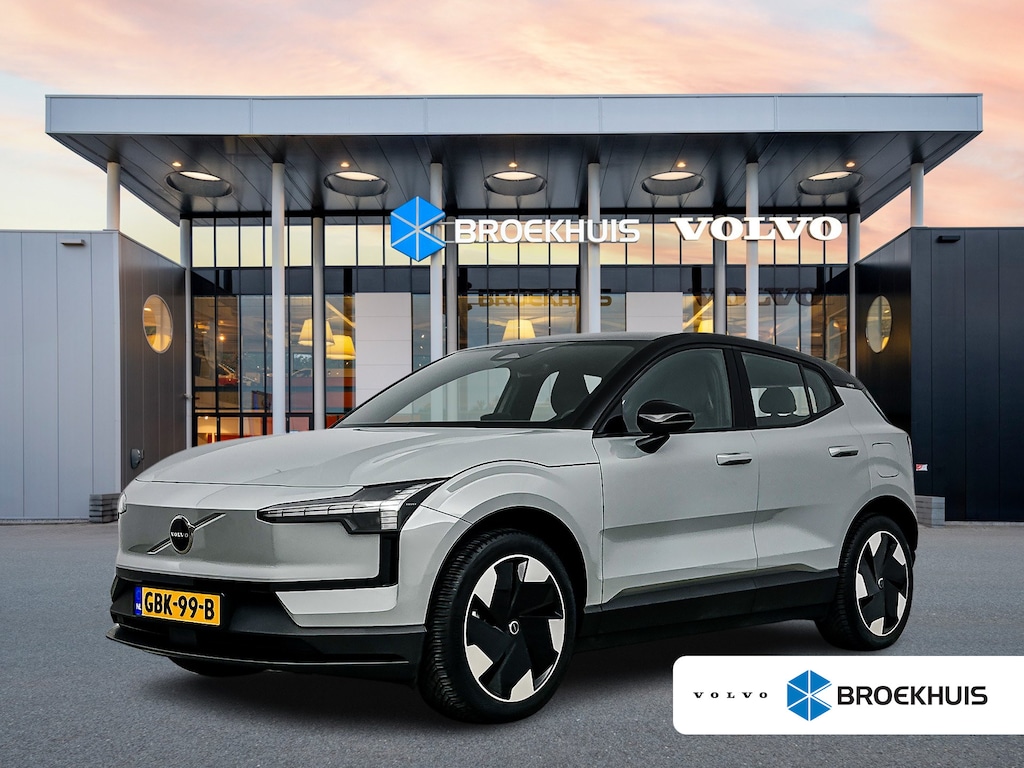 Volvo EX30 Single Motor Extended Range Plus 69 kWh | 19" | Wool Blend | Stoel/Stuurverwarming | Warmtepomp | Keyless | Elektr. Achterklep | Harman Kardon | Adaptieve Cruise | BLIS
