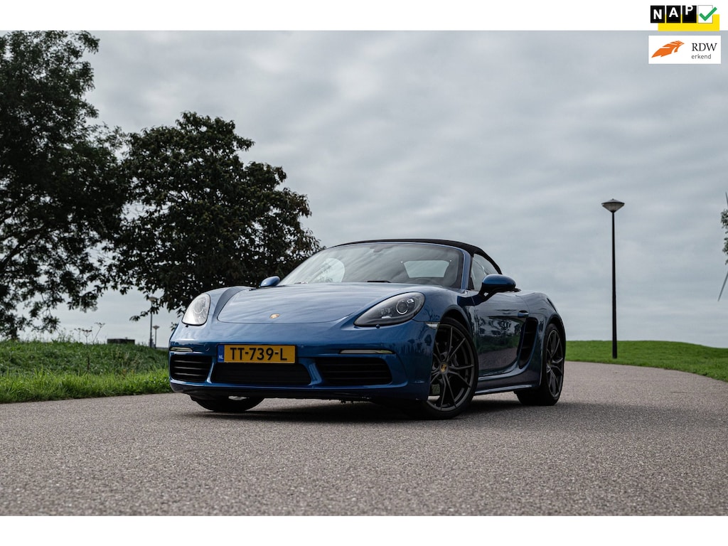 Porsche 718 Boxster 2.0 299PK - SPORTUITLAAT - SPORTCHRONO - ELEKTRISCHE STOELEN - 20 INCH