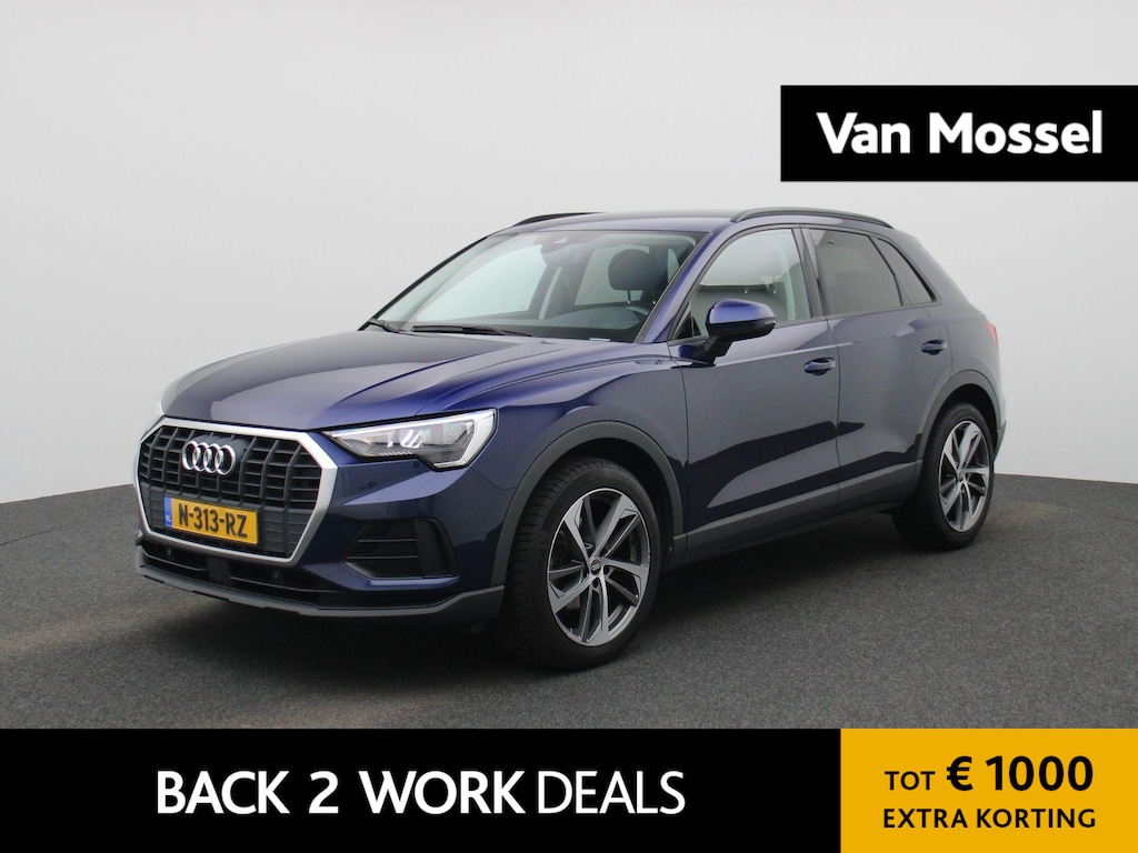 Audi Q3 35 TFSI Pro Line | AUTOMAAT | ELEKTRISCHE ACHTERKLEP | ACHTERUITRIJCAMERA | APPLE CARPLAY | ANDROID AUTO | CRUISE CONTROL | CLIMATE CONTROL | DIGITAL COCKPIT | VERLICHTING AUTOMATISCH |