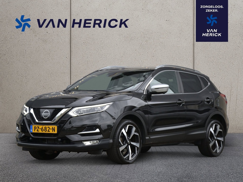 Nissan Qashqai 1.2 Tekna + Automaat | Leder | Trekhaak | Panoramadak | NAP