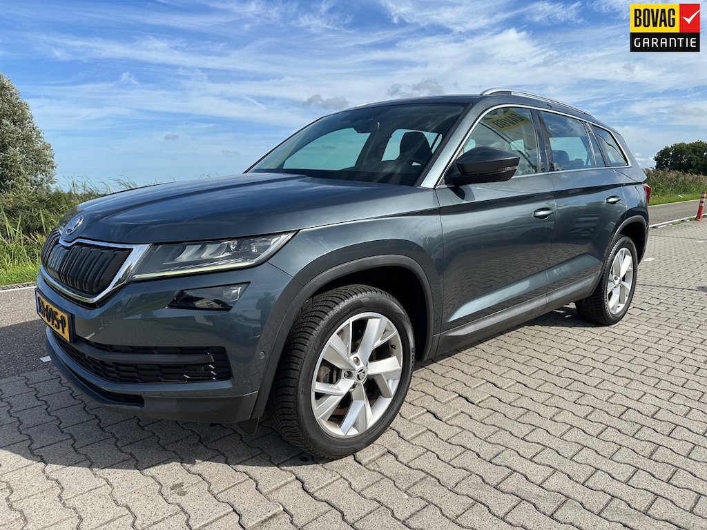 Skoda Kodiaq 2.0 TSI 4x4 Style Business 7P, Trekhaak, Top View, Leder, Elektrische klep, Carplay, Cruisecontrol Adaptief