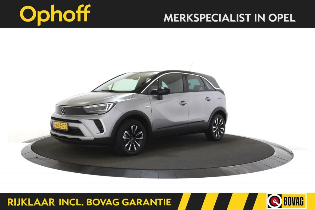 Opel Crossland 1.2 Turbo 110pk Elegance / 1e eig. / Trekhaak / Camera + PDC / Navi / AGR-Stoel