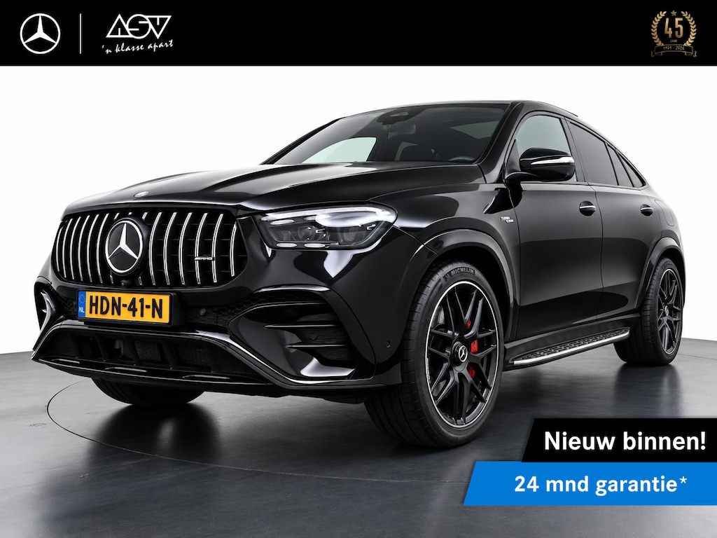 Mercedes-Benz GLE Coupé AMG 53 Hybrid 4MATIC+ Night Edition Premium Plus | Head Up display | Burmester Surround Sound | Massagestoelen | Panorama - Schuifdak | 360° camera | Memory Seats