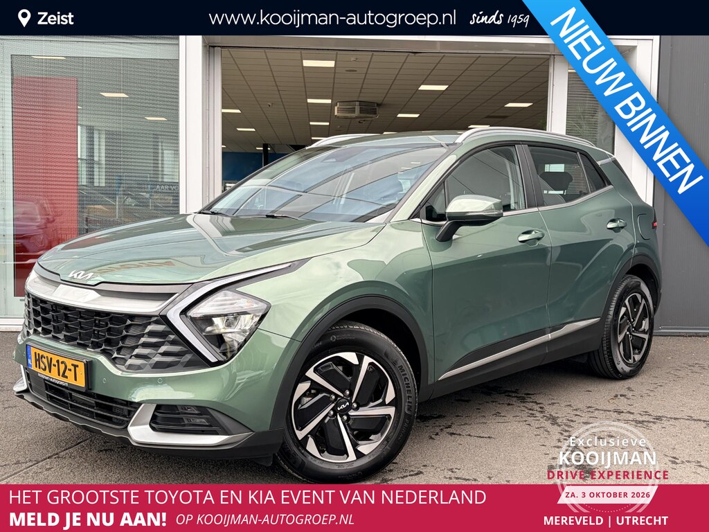Kia Sportage 1.6 T-GDi Hybrid DynamicLine | Adaptieve Cruise Control | Navigatie | Parkeersensoren V + A | DAB