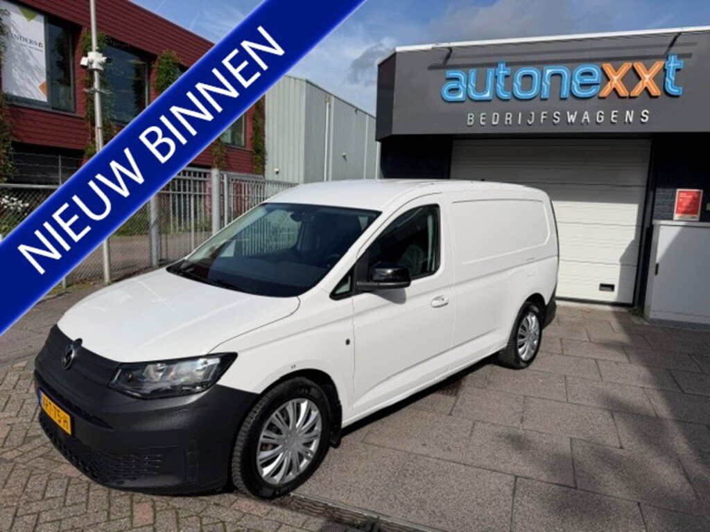 Volkswagen Caddy Maxi Cargo 1.5 TGI AIRCO I PDC I MULTIMEDIA I 1e EIGENAAR I COMLETE ONDERHOUDSHISTORIE I RIJDEN O GROEN GAS = CO2 NEUTRAAL! Zijschade kan voor 1.000,= EURO gemaakt worden