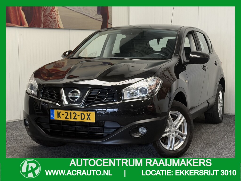 Nissan Qashqai 1.6 Visia NAVIGATIE PANORAMADAK CRUISE CONTROL CLIMATE CONTROL BLUETOOTH TELEFOON ACHTERUITRIJCAMERA ZEER MOOI !!