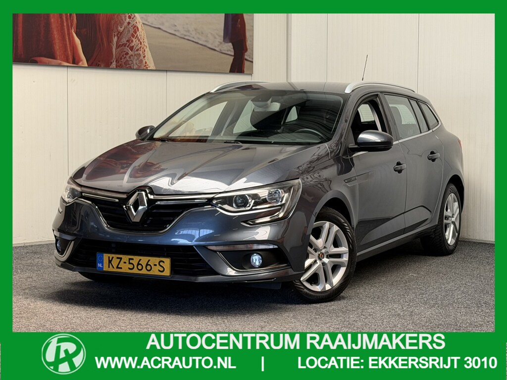 Renault Megane ESTATE 1.2 TCe ZEN NAVIGATIE CRUISE CONTROL CLIMATE CONTROL BLUETOOTH TELEFOON MEDIA VOORBEREIDING ZEER MOOI !!