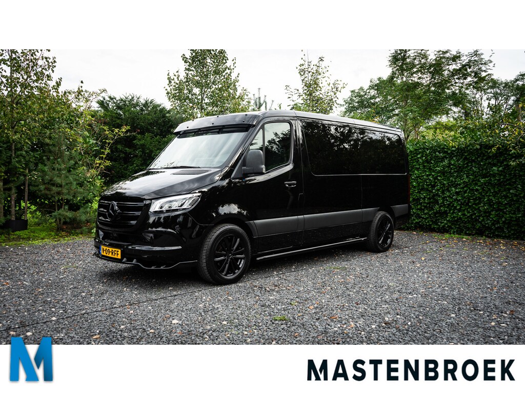 Mercedes-Benz Sprinter 317CDI L2H1 DC Aut. | 6 pers. | Black edition | Grote navi. | Standkachel | Carplay
