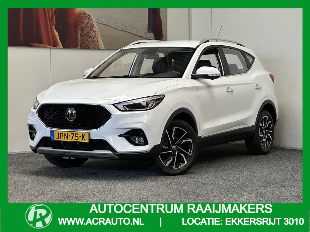 MG MG ZS 106 PK 1.5 LEDER CRUISE CONTROL NAVIGATIE 360 CAMERA APPLE CARPLAY/ANDROID DODEHOEKSENSOREN RIJSTROOKSENSOREN 17" LM VELGEN  ZEER MOOI !!