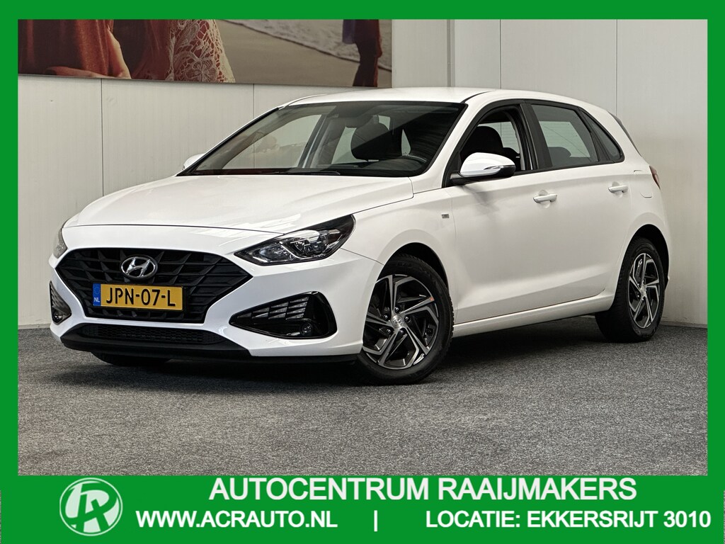 Hyundai i30 1.0 T-GDi MHEV COMFORT AUTOMAAT CRUISE CONTROL AIRCO ACHTERUITRIJCAMERA APPLE CARPLAY/ANDROID NAVIGATIE 16" LICHTMETALEN VELGEN ZEER MOOI !!