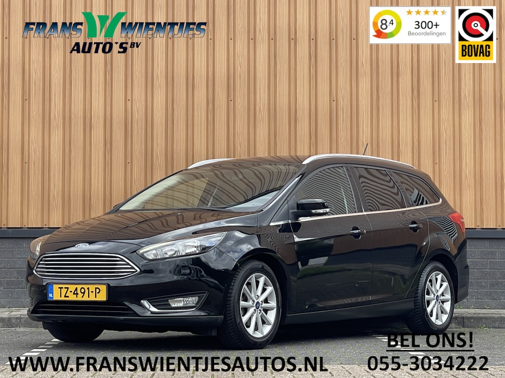 Ford Focus Wagon 1.0 Lease Edition | Trekhaak | Keyless Go/Entry | Airconditioning | Stoel- en stuurverwarming | Bluetooth | Voorruitverwarming |