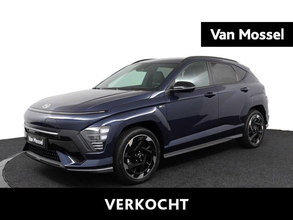 Hyundai Kona Electric N Line 64.8 kWh | Uit Voorraad Leverbaar | Apple Carplay/Android Auto | Stoelverwarming | Warmtepomp | LMV 19'' | ACTIEPRIJS, VRAAG NAAR DE VOORWAARDEN |