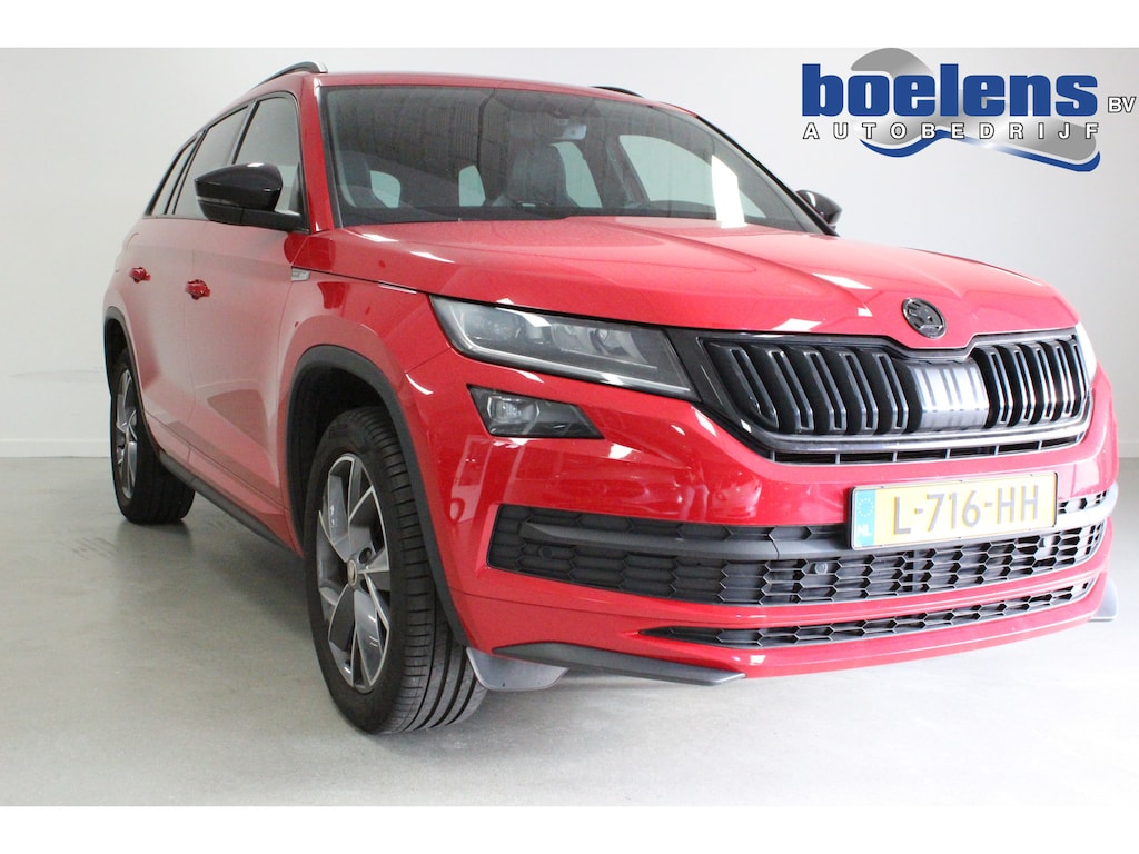 Skoda Kodiaq 1.5 TSI Sportline Business 7p. | STOEL+STUUR/VERW | WEGKL-TRHAAK | CLIMA | CAMERA | PDC V+A | DAB