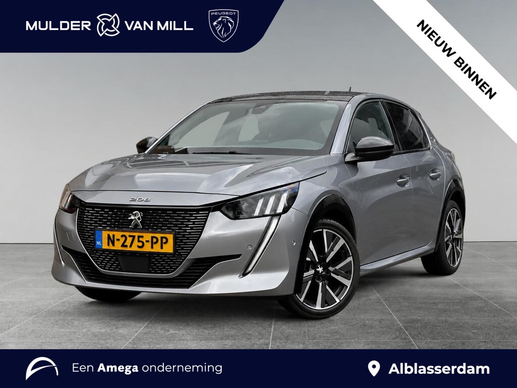 Peugeot 208 GT 1.2 Turbo 130pk EAT8 | PANODAK | TREKHAAK | STOELVERW. | ADAPTIVE CRUISE | BLACK DIAMOND | KEYLESS ENTRY | DODEHOEKBEW. | APPLE CARPLAY / ANDROID AUTO | DAB+ |