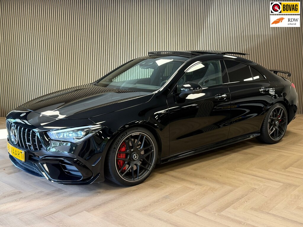 Mercedes-Benz CLA AMG 45 S 4MATIC+ AUT. PANORAMADAK HEAD-UP MULTIBEAM-LED MEMORY-SEATS STOELVERWARMING NAVIGATIE CRUISE PDC