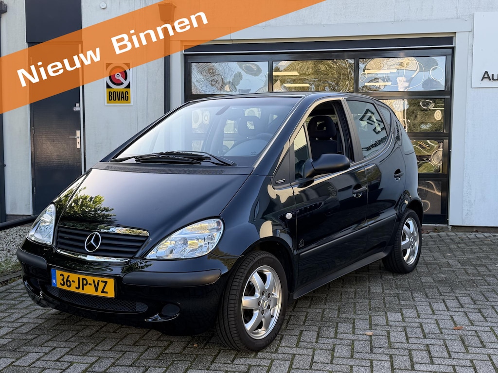 Mercedes-Benz A-klasse 160 Elegance 66.983 KM | Sinds 2003 één eigenaar | Airco | Cruise | PDC