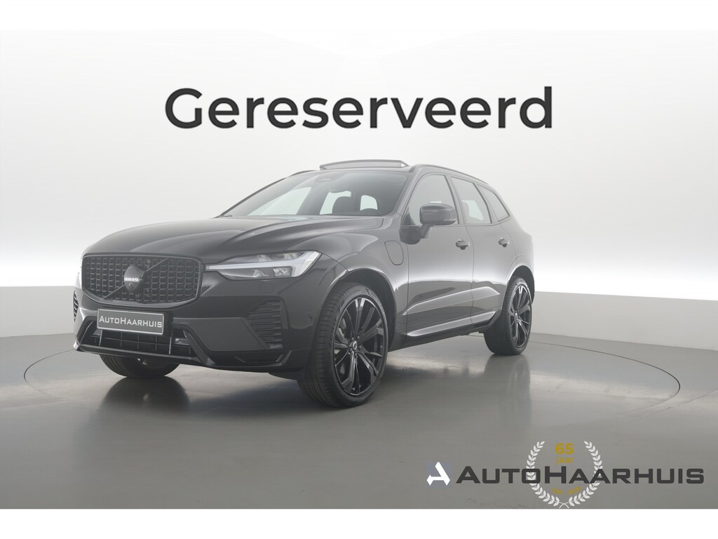 Volvo XC60 T6 PHEV Ultra Black Edition | Pano | HUD | Elek. Trekhaak | akoestisch glas | Memory Seats | 360cam | Adapt. Cruise | 21'' | Google Info. x