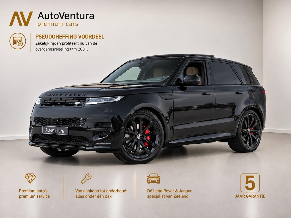 Land Rover Range Rover Sport 3.0 P460e HSE PHEV l Trekhaak l Black Pack l Schuif- /kantel Pano l Head-Up Display l Stoelventilatie