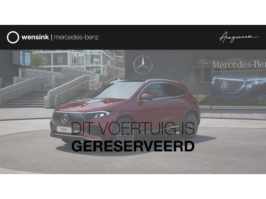 Mercedes-Benz EQA 250+ Business Solution AMG 71 kWh | Panoramaschuifdak | Dodehoekassistent | Head-up | Burmester |