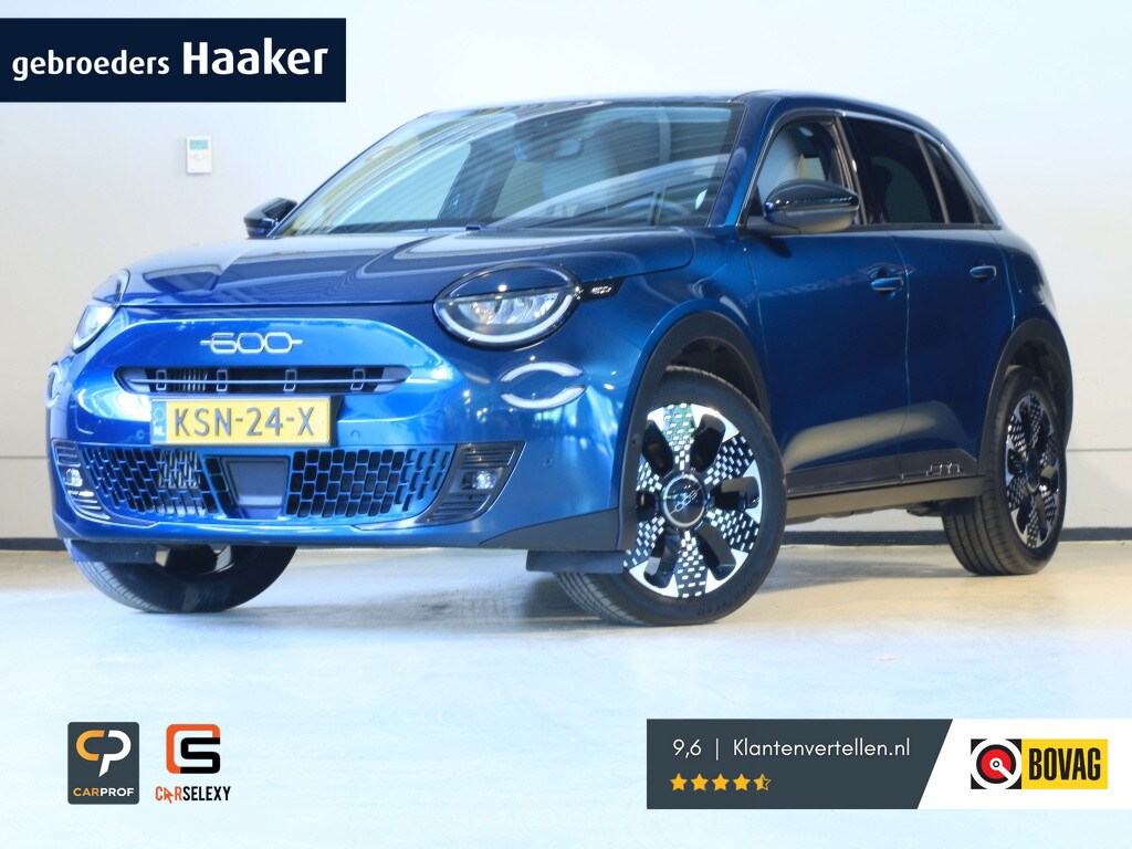 Fiat 600 1.2 Hybrid La Prima * 12 mnd BOVAG garantie * RIJKLAARPRIJS !