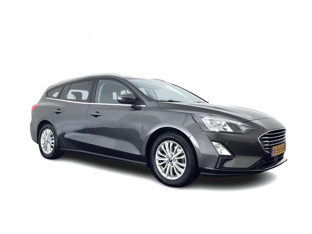 Ford Focus Wagon 1.0 EcoBoost Titanium X Business MHEV (INCL-BTW) Aut. *DIGI-COCKPIT | FULL-LED | KEYLESS | CAMERA | NAVI-FULLMAP | HEATED-SPORTSEATS | DAB+ | ECC | PDC | TOWBAR | LANE-ASSIST | 16''ALU*