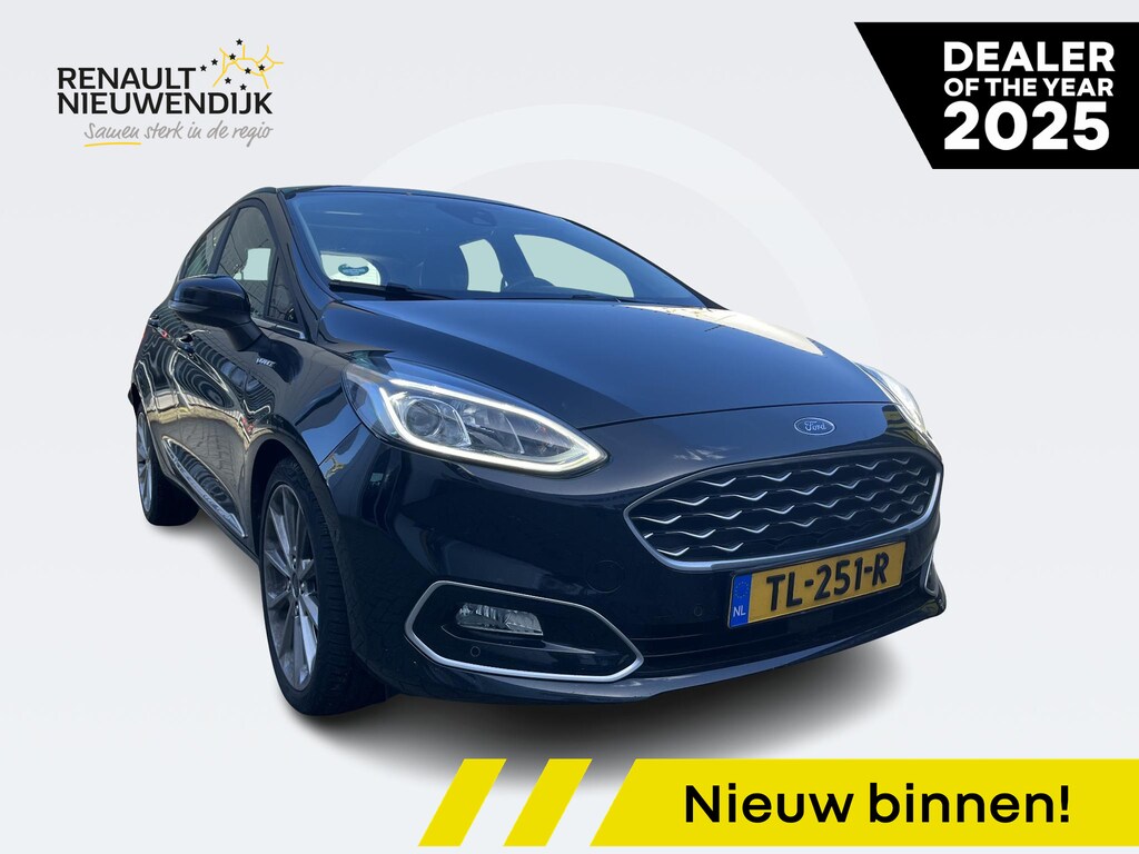 Ford Fiesta 1.0 EcoBoost Vignale AUTOMAAT l SCHUIF KANTEL DAK l LEDER