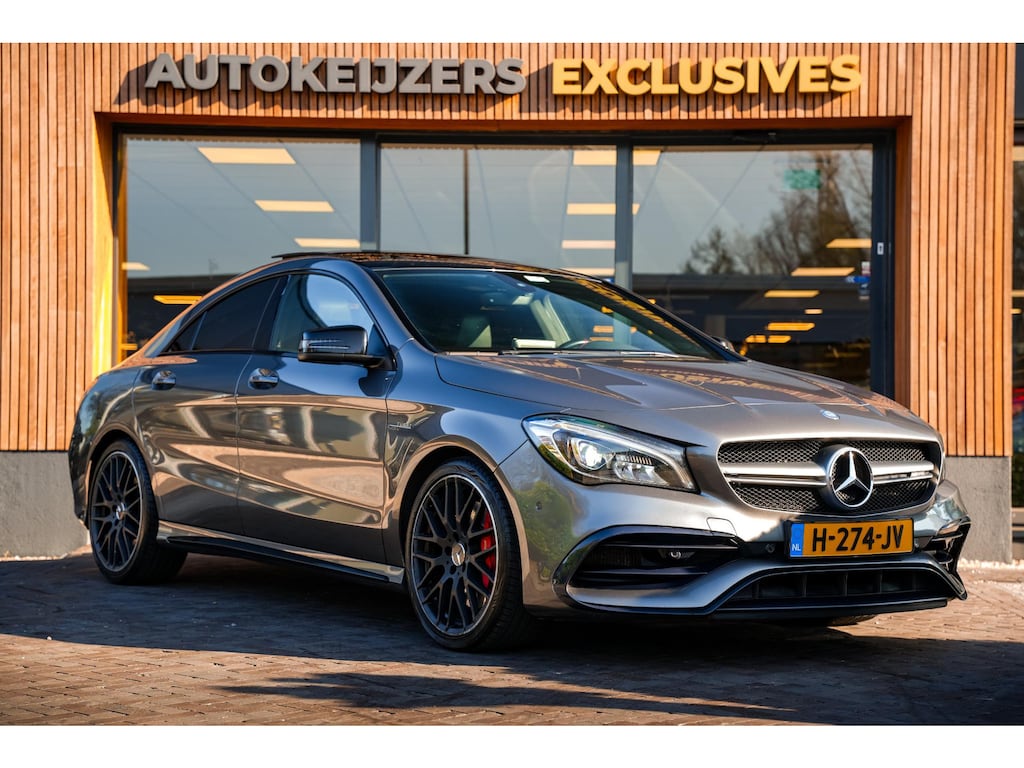 Mercedes-Benz CLA AMG 45 4MATIC Ambition Panoramadak Schaalstoelen Leer Memory Keyless Camera